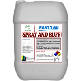 Restaurador para Pisos Sellados Fasclin (Spray and Buff)